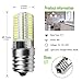 Kakanuo E17 LED Bulb Microwave Oven Light Dimmable 4 Watt Daylight White 6000K 72X3014SMD AC110-130V (Pack of 2)