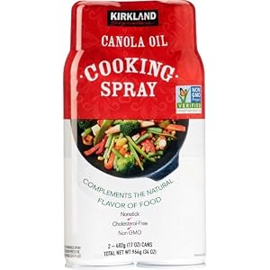 Image of Kirkland Signature Canola Oil Cooking Spray, 34 Ounce