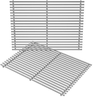Stanbroil Stainless Steel Cooking Grate For Weber Genesis Ii And Genesis Ii Lx 300 Series Gas Grills Replacement Parts For Weber 66095 Set Of 2 Amazon Sg Lawn Garden