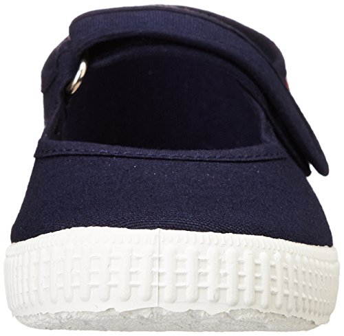 Cienta Mary Jane Sneakers for Girls - Navy Casual Shoes with Adjustable Strap, 30 EU (12 M US Toddler)
