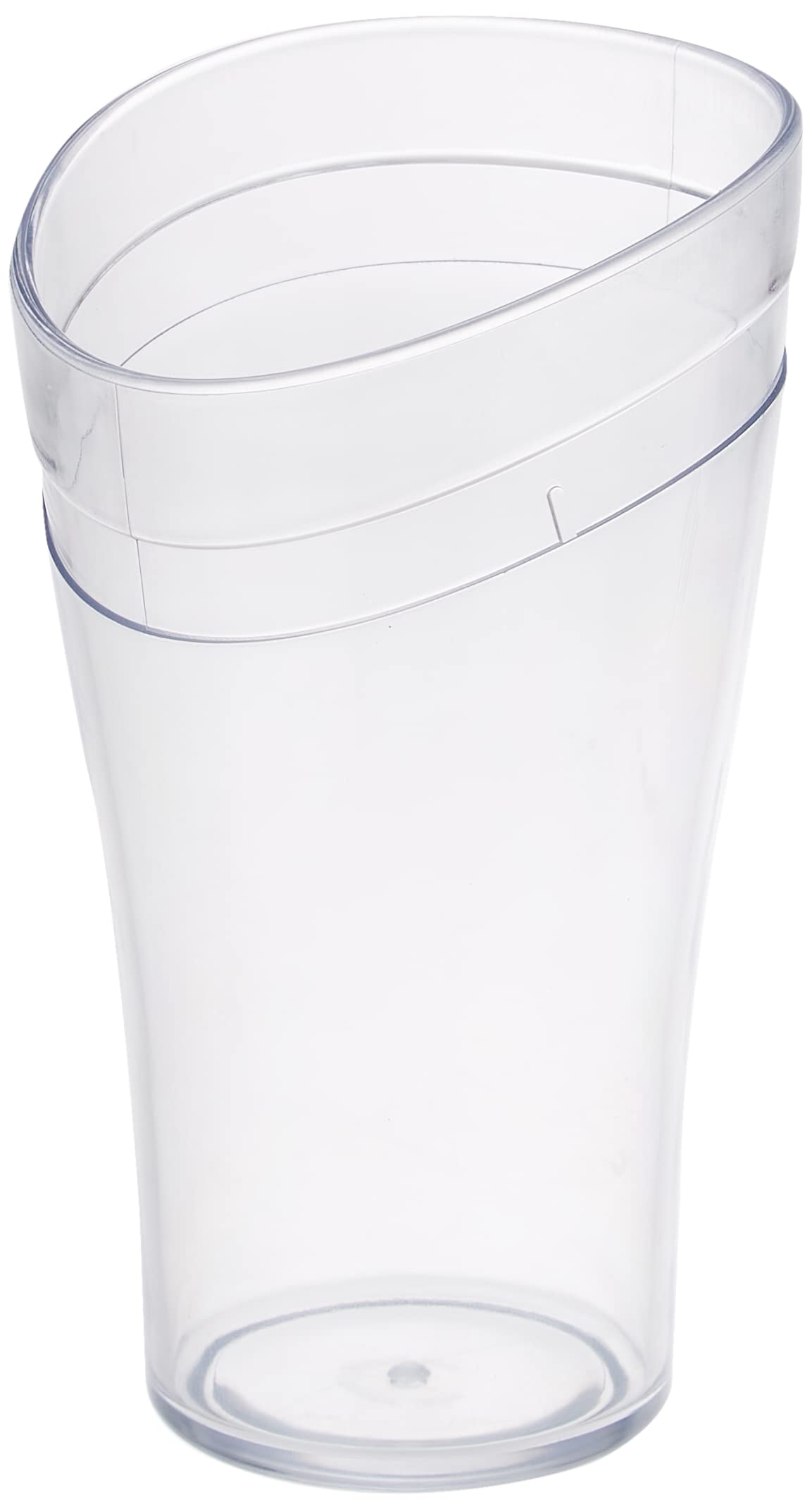 HOMECRAFT Deluxe Nosey Cup, Ergonomic Shaped Cup with Cut Out for Stable and Fixed Drinking Position, Functional Drinking Aid Eliminates Tipping the Head, Shatterproof material, Cup Capacity 250ml