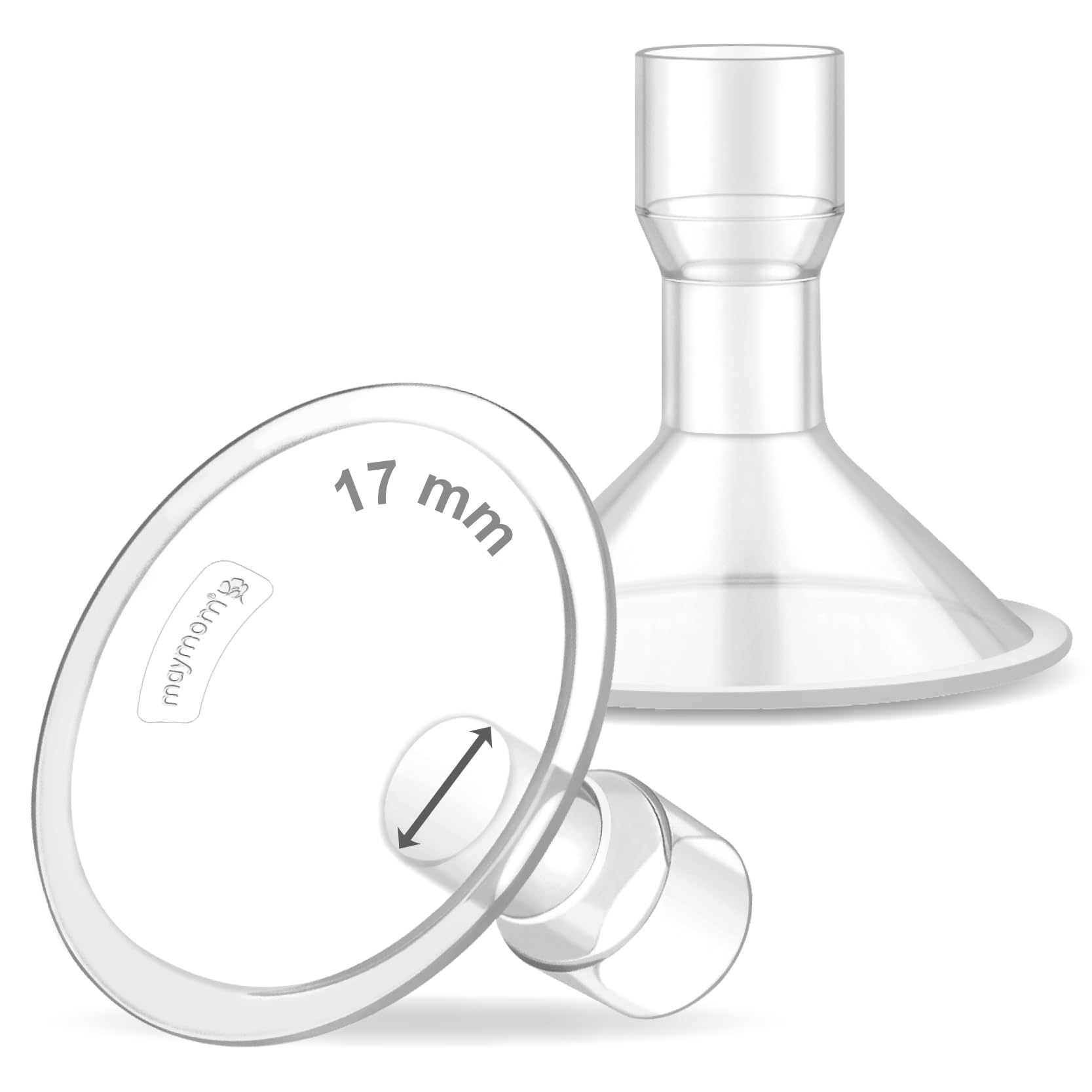 Maymom MyFit 17mm Shield (2pc) Compatible With Spectra S2 S1 Accessories, Not Original Pump Parts or Flange