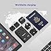 International Plug Adapter, TESSAN Travel Adapter Worldwide with 2 AC Outlets 2 USB Ports, Universal Outlet Plug Adaptor for EU, UK, US, AU