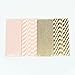 ZOOYOO Paper Straw 100pc For Parties,Birthdays,Weddings,Baby Showers And Celebrations (Pink/Gold)