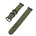 Gear Fit2 Watch Band, ViCRiOR Nylon Ballistic Nato Woven Adjustable Replacement Watch Band Strap with Adapter Connector for Samsung Gear Fit 2 SM-R360 ,Navy Green
