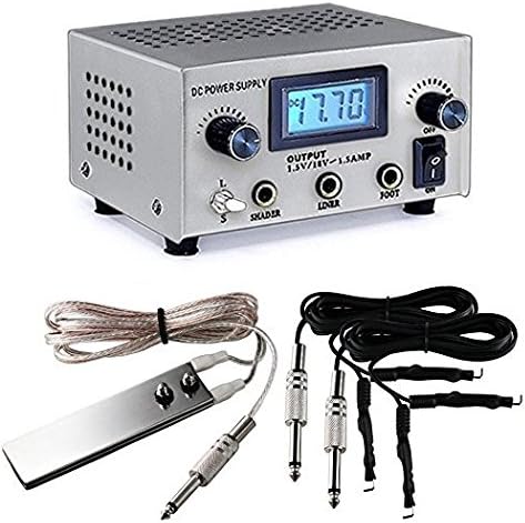 TMXX Dual Digital Tattoo Machine Power Supply