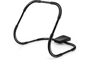 Goplus AB Fitness Crunch, Portable Abdominal Machine Workout Exerciser for Core Strength, Muscle Training, Sit Up AB Trainer for Home, Office, Gym
