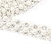 Rhinestone pearls thin wedding accessories sash belt white for bride bridesmaid
