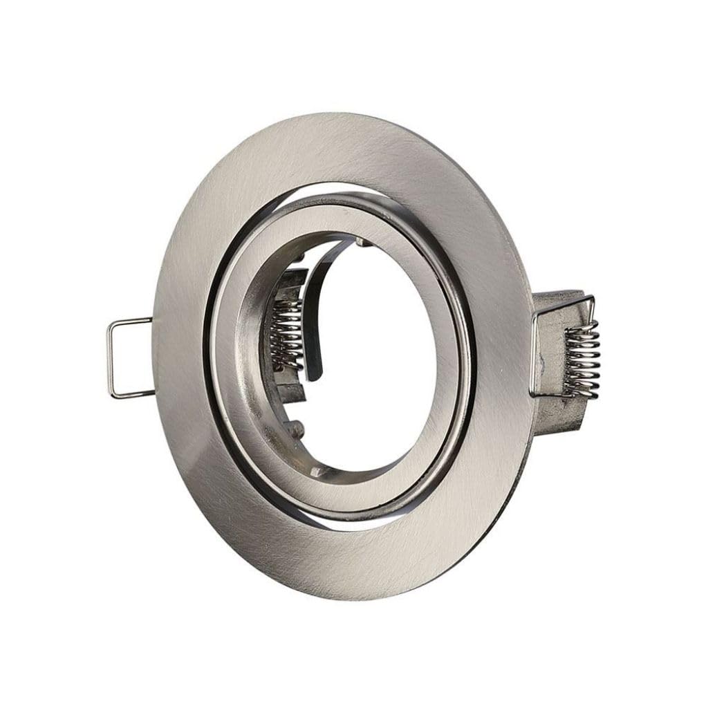 V-TAC Recessed Round Spotlight Holder for Gu10 Attachment