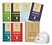 Ultimate Combo Facial Sheet Mask Set for Men, 6 ct