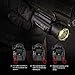 OLIGHT PL-2(PL2) Valkyrie 1200 Lumens Pistol Light/Weapon Light with 2 X CR123A Lithium Batteies, Bundle Battery Case