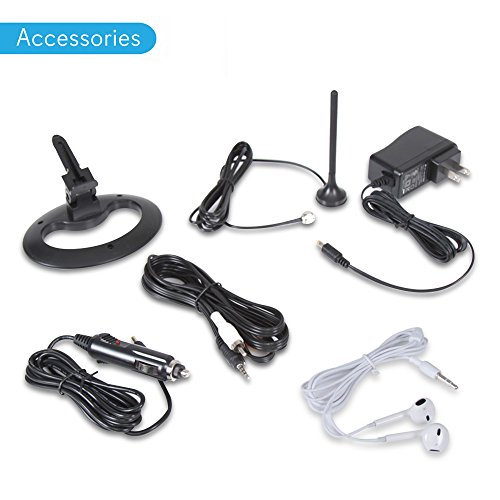 6 Inch+Portable+Widescreen+TV+Rechargeable