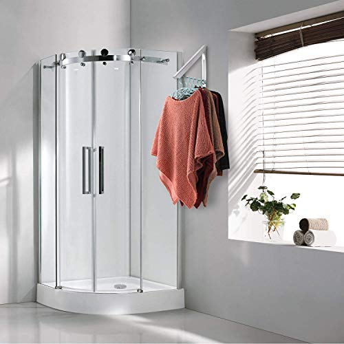 BeGrit Klappbar Wand-Kleiderständer klapphaken Edelstahl Kleiderhaken Platzsparender Kleiderbügel für Wohnzimmer Bad Schlafzimmer Büro (2 Pcs)