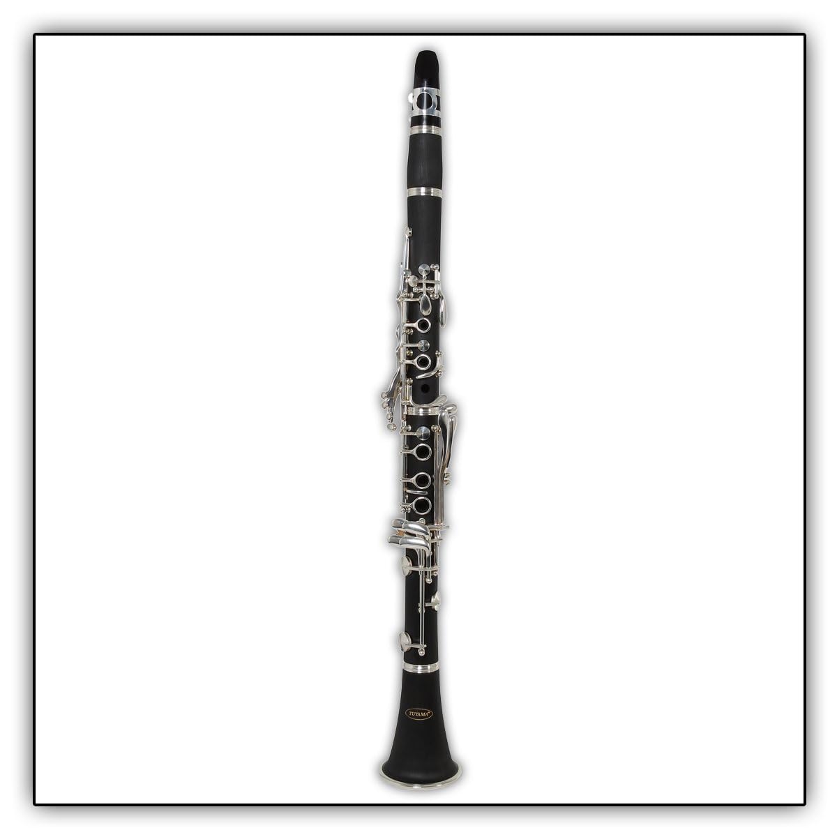 Tuyama® TKB-177 Clarinet in Bb - Ebonite – Boehm System – 17 silver plated keys – Mouthpiece & Case included