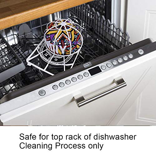 Hat Washer for Baseball Caps Washing Machine,2 Pack Cap Washer Frame