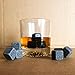 Whiskey Stones, Whiskey Chill Rocks for Whisky Brandy, Bourbon, Cocktail Recipes eBook, Enhance Your Beverage With Soapstone, Set of 9 Whiskey Rocks Velvet Storage Pouch