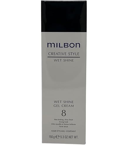 MILBON CREATIVE STYLE WET SHINE 5 4本セット Amazon.com : Milbon Creative Style Wet Shine 5.3oz : Beauty