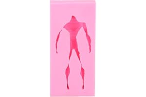 Tomotato Male Human Body Silicone Mold, DIY Cake Chocolate Baking Mold for Household Kitchen, Reusable Food Safe Craft Tool