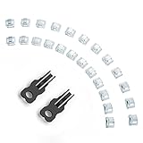 24Pcs RJ45 Port Lock with 2 Keys, Locking RJ45