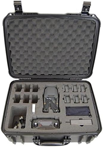 Microraptor MVC700 with Custom Foam Designed to Fit DJI Mavic and Accessories-(Black)