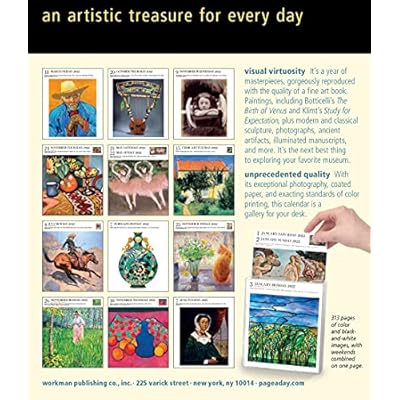 Page A Day Calendar 2022 Buy Art Page-A-Day Gallery Calendar 2022: A Year Of Masterpieces On Your  Desk. Calendar – Day To Day Calendar, September 14, 2021 Online In Cote  Divoire. 1523512237