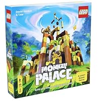 Monkey Palace: A Lego Board Game - Build Your Way to Victory Brick by Brick! Fun Family Brick-Building Game for Kids & Adults, Ages 10+, 2-4 Players, 45 Minute Playtime, Made by Bezzerwizzer