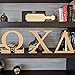 JoePaul's Crafts Greek Wooden Letters - 12