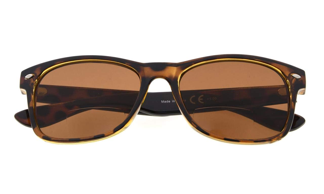 Eyekepper Classic Bifocal Sunshine Readers Bifocal Sunglasses Brown +1.50 — image 1