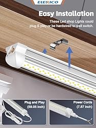 ELEKICO Led Shop Light, Super Bright 40W 5600lm