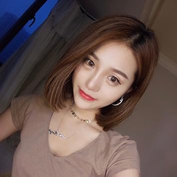 Amazon Com New Women Girls Female Short Hair Wig Realistic Short