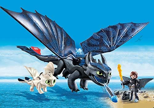 Amazon プレイモービル ヒックとドラゴン ３ ヒックとトゥース ブロック おもちゃ