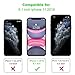 Arae Compatible for iPhone 11 Case with Card Holder - Wallet Case with PU Leather Card Pockets Back Flip Cover for iPhone 11 6.1 inch - Wine red