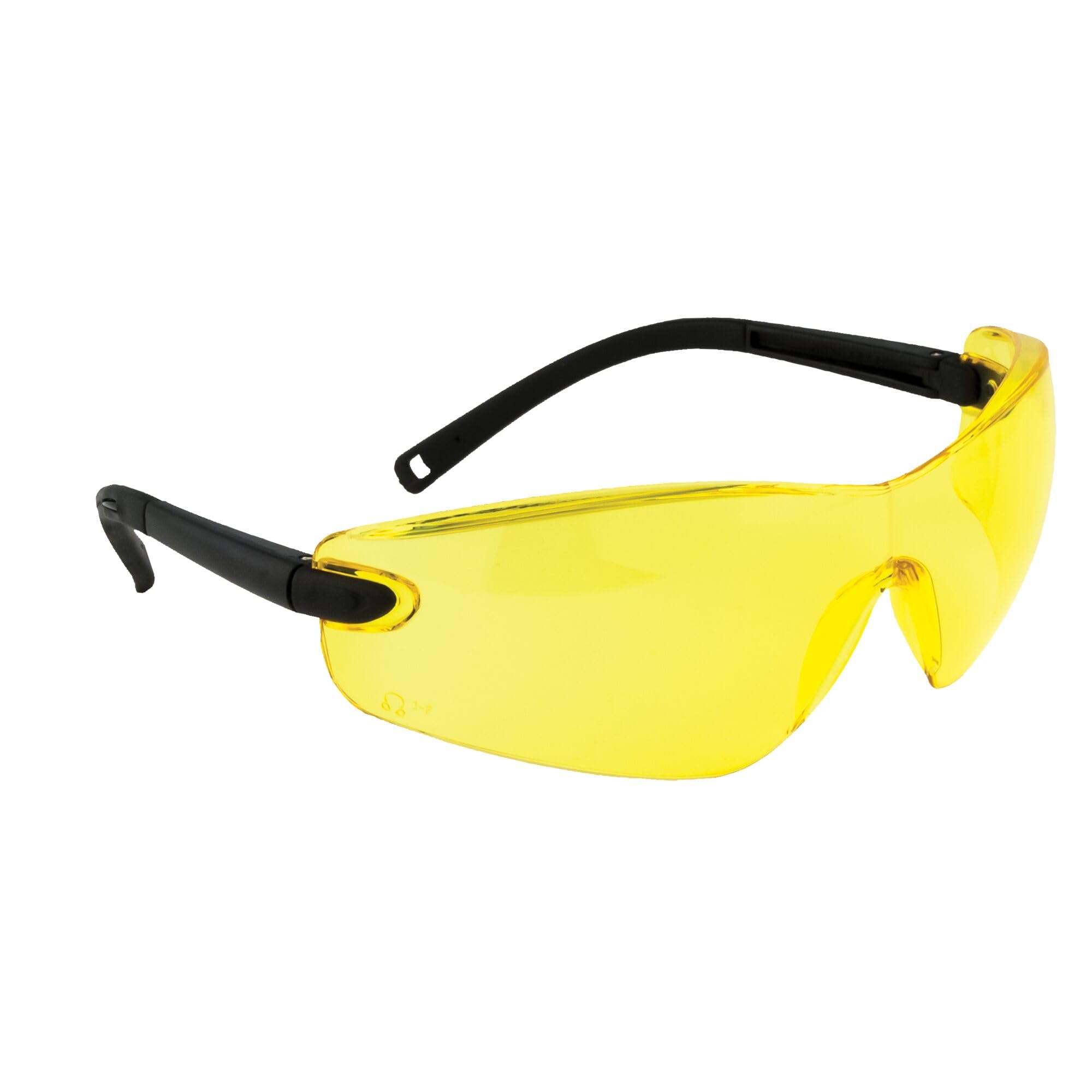 Portwest Profile Safety Spectacle, Color: Amber, Size:, PW34AMR