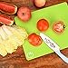 Flexible Cutting Board Mats Set, HISRAY Premium Plastic Chopping Board Easy to Clean, 4 Colored Reversible & Eco Friendly Mats with Food Icons Extra Large Size 15'' x 12'' for Kitchen Bar,BBQ,Boat,RV