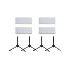 Replacement Kits for ILIFE A6 A4 A4s Robot Vacuum Filter Side Brush