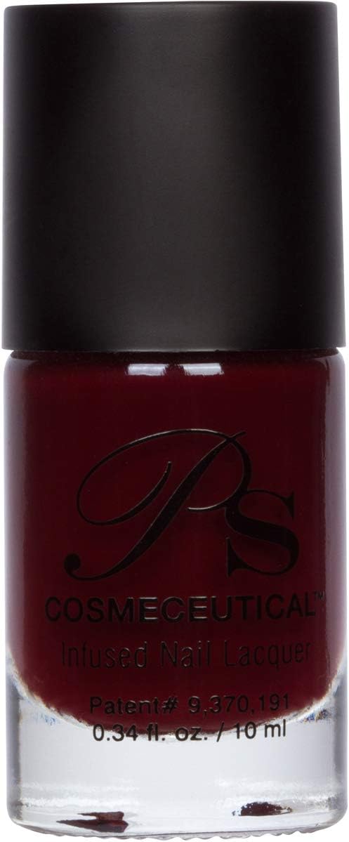 PS Polish All Natural Anti-fungal Nail Polish, Safe Non-Toxic Professional Grade Vegan Nail Polish Lacquer, Best No Chip Polish for Thin, Cracked, Peeling Nails, Manicure, Pedicure (Spice)
