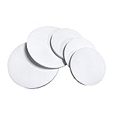 PTFE Teflon Plastic Solid Discs Flat Round Pad