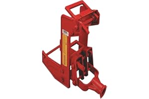 QUALCRAFT Guardian Fall Protection 2601 Portable Wall Jack, for Use with 1-1/2 X 3-1/2 in Fir Poles Or 1 in Od Steel Pipe, Malleable Iron, Red