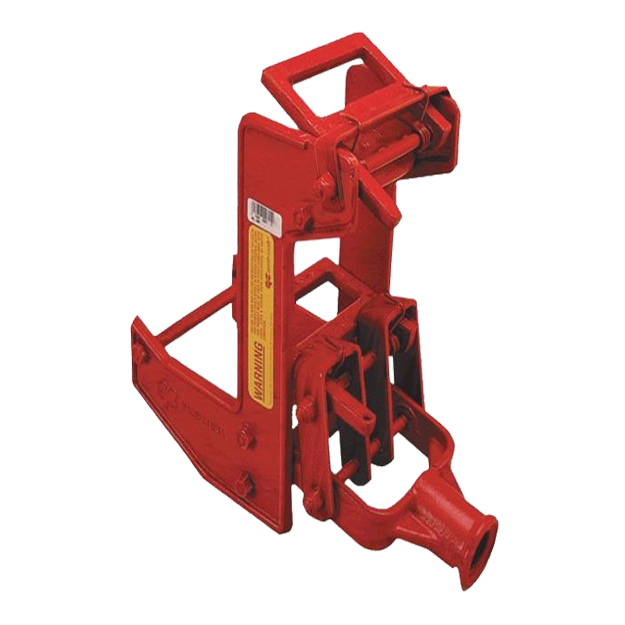 Photo 1 of Guardian Fall Protection 2601 Portable Wall Jack, for Use with 1-1/2 X 3-1/2 in Fir Poles Or 1 in Od Steel Pipe, Malleable Iron, Red