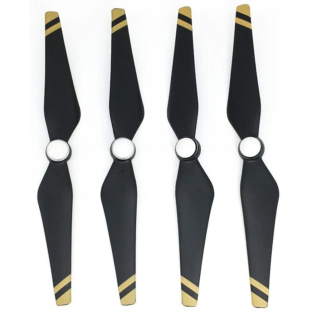 4Pcs Carbon Fiber Propellers Blades Quick Release Composite Self-Locking Propeller Prop Compatible with DJI Phantom 4/4 Pro/4 Series