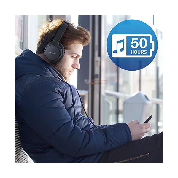 Panasonic-RB-HF520BE-K-Bluetooth-Over-Ear-Headphones-Voice-Control-Wireless-Up-to-50-Hours-Battery-Life-Black Panasonic RB-HF520BE-K Bluetooth Over-Ear Headphones (Voice Control, Wireless, Up to 50 Hours Battery Life) Black