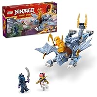 LEGO NINJAGO Young Dragon Riyu Playset with 3 Ninja Minifigures for Independent Play, Buildable Ninja Toy Model and Adventure Set for Kids, Ninja Gift for 6 Year Old Boys and Girls, 71810