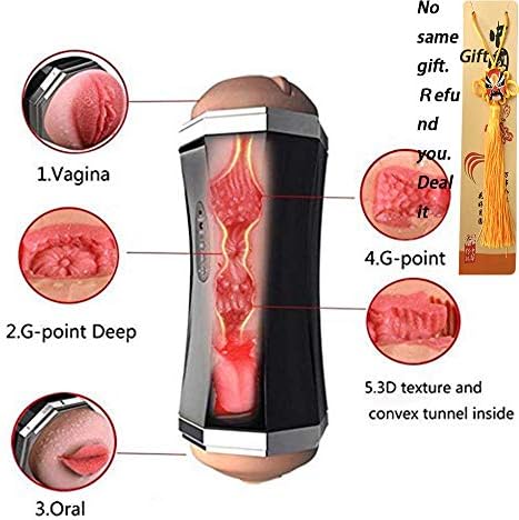 Durable in Use Automatic 4D Privacy Suction Cup Suction Cup Soft Rotating Sucking Male Suction Cup Real Pussy pleasureToy for Men