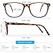 Mamjoin Blue Light Blocking Glasses, 2 Pack Anti Eyestrain Computer Glasses UV Filter Blue Light Blocker Glasses for Men Women, Square Frame & Clear Lens, Non Prescription Screen Bluelight Glasses