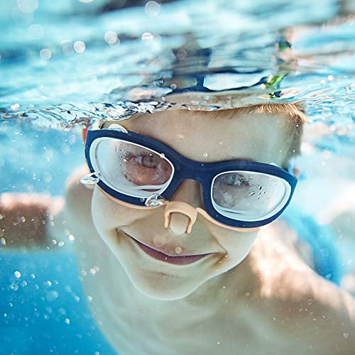 Meetory 9 Pieces Waterproof Silicone Swimming Earplugs Nose Clip Plugs Clips for Adults Kids,Protect Your Ears Nose Swimming