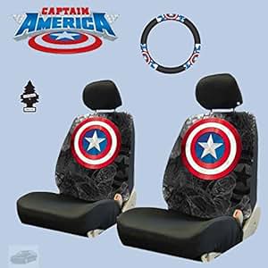 Amazon.com: Yupbizauto 6 Pieces Marvel Comic Captain ...