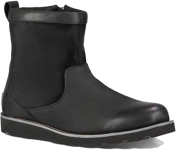 Amazon アグ メンズ ムートン ブーツ 防水 Hendren Tl Black Us8 26 0cm 並行輸入品 ブーツ