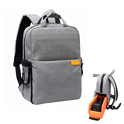 LaMarre Camera Backpack Professional Fashion Multifunction DSLR SLR Laptop Travel Outdoor Waterproof Bag Case for Sony Nikon Canon Cameras Lens and Accessories