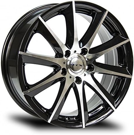 DYNAMO, 17 x 7, 5 x 114.3, 42, 73.1, BLACK MACHINED SET OF 4 081341
