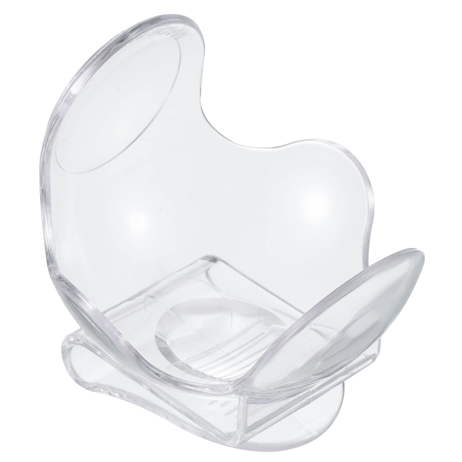 PATIKIL Tennis Ball Clip, ABS Waistband Clip Holder, Transparent, 68 x 65 mm / 2.68 x 2.56 inch (L*W), 1pcs